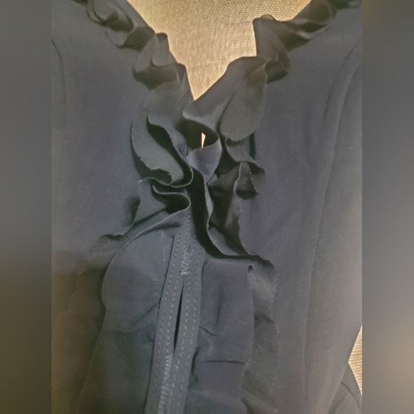 NWOT Black w/ruffle 1 piece swimsuit Profile by Gottex SZ 6 - Picture 2 of 5